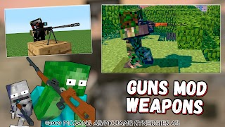 6 Schermata Mod Weapons [MCPE Addon]