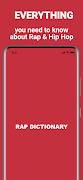 برنامه‌نما Rap Dictionary+ (Premium) عکس از صفحه