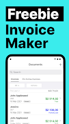 Freebie Invoice Estimate Maker plakat