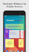 Colorful Sticky Notes + Widget Poster