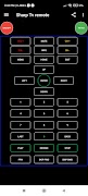 Remote for Sharp Android Tv plakat