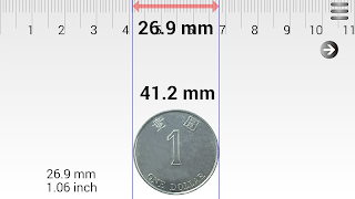 برنامه‌نما Quick Ruler عکس از صفحه