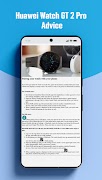 Huawei Watch GT 2 Pro Advice スクリーンショット 3