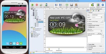 XWidget Pro penulis hantaran