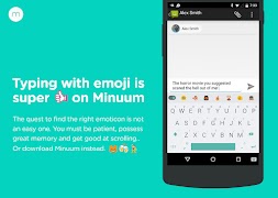 Minuum Keyboard Free + Emoji 截图 2
