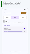 WebReader: Read Aloud URLs captura de pantalla 2