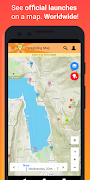 Paragliding Map-poster