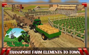 Farmer Tractor poster