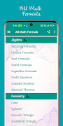Math Formula With Example poster
