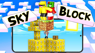 Modo de fuga Skyblock imagem de tela 1