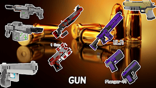 Gun mods & Weapons Mod MCPE poster