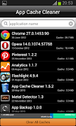 App Cache Cleaner captura de pantalla 1