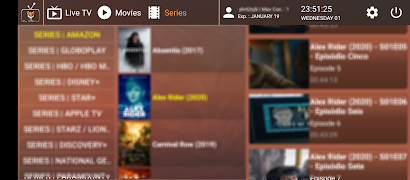 Fox IPTV Player تصوير الشاشة 3