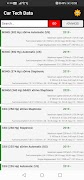 Car Technical Data Ekran Görüntüsü 3