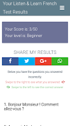 French Level Test ภาพหน้าจอ 3