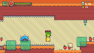 1 Schermata Pixel Adventure - Platformer