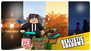 Shader Mod Realistic Minecraft syot layar 1