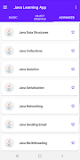 Java Learning App imagem de tela 2