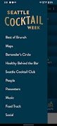 Seattle Cocktail Week screenshot 1