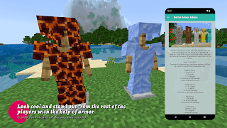 برنامه‌نما Armor mod for minecraft عکس از صفحه
