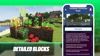 3D Texture Packs Minecraft Mod imagem de tela 2