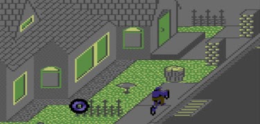 C64 Paperboy New syot layar 3