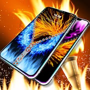 Flame lock screen تصوير الشاشة 4