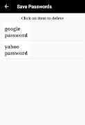 Save Passwords 截图 3