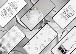 White Wallpaper Screenshot 7