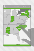 E. Learning U.S. Map Puzzle plakat