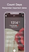 Count Days: Event cards screenshot 1