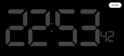 Big Digital Clock captura de pantalla 7