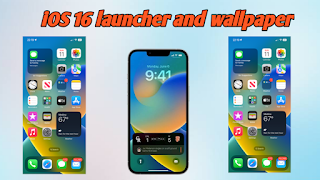 iOS 16 launcher and wallpaper ảnh chụp màn hình 4