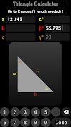 Triangle Calculator 스크린샷 1