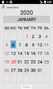 Wallet Calendar اسکرین شاٹ 3