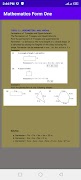 Mathematics: form one notes screenshot 2