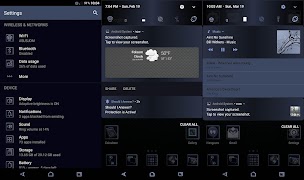 J Dark Ice Substratum Theme poster