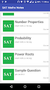 SAT  Maths Prep App poster
