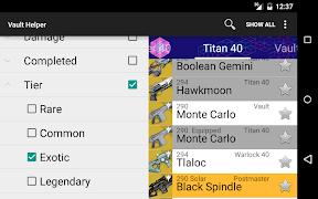Vault Helper for Destiny screenshot 4