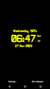 Digi Clock تصوير الشاشة 1
