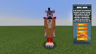 Poster FNAF Breach Mod for Minecraft