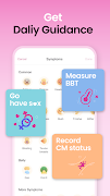 برنامه‌نما Femometer - Fertility Tracker عکس از صفحه