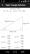 Trigonometry Formulas ảnh chụp màn hình 1