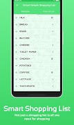 Shopping List -Smart Simple Shopping List स्क्रीनशॉट 3