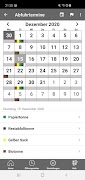 1 Schermata ASF Abfall App