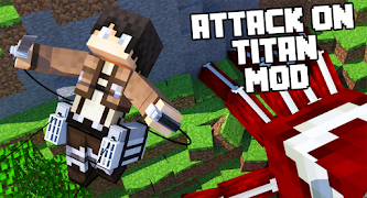 Attack on Titan Mod Minecraft ảnh chụp màn hình 5