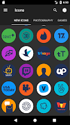 برنامهنما Oron - Icon Pack عکس از صفحه