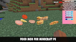 Food Mod for Minecraft PE 海報