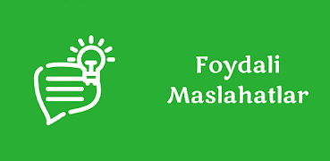 Foydali Maslahatlar পোস্টার
