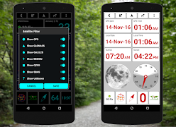 برنامه‌نما GPS Test Plus Navigation عکس از صفحه